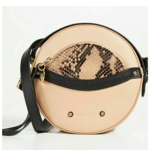 See by Chloe round shoulder bag leather purse - Picture 4 of 6